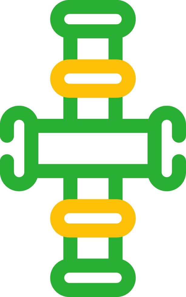 conception d'icônes créatives de pipeline vecteur