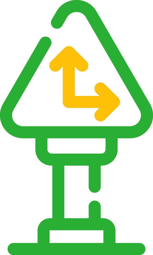 conception d'icône créative de panneau de signalisation vecteur