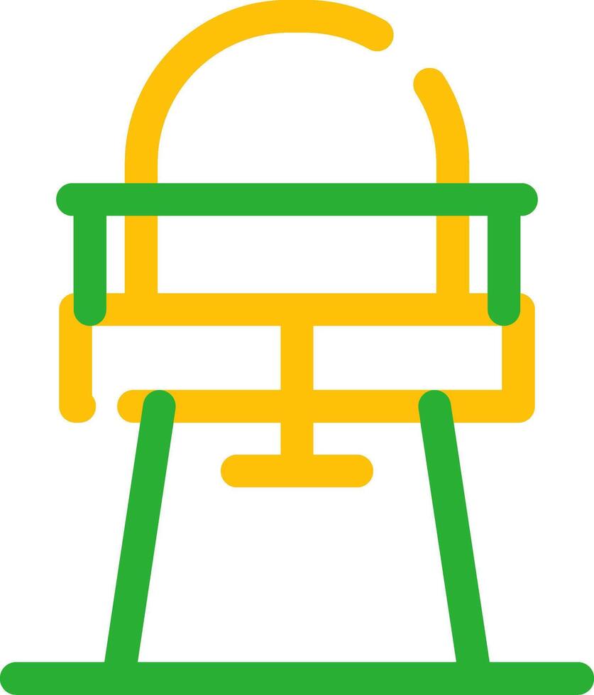 haute chaise Créatif icône conception vecteur