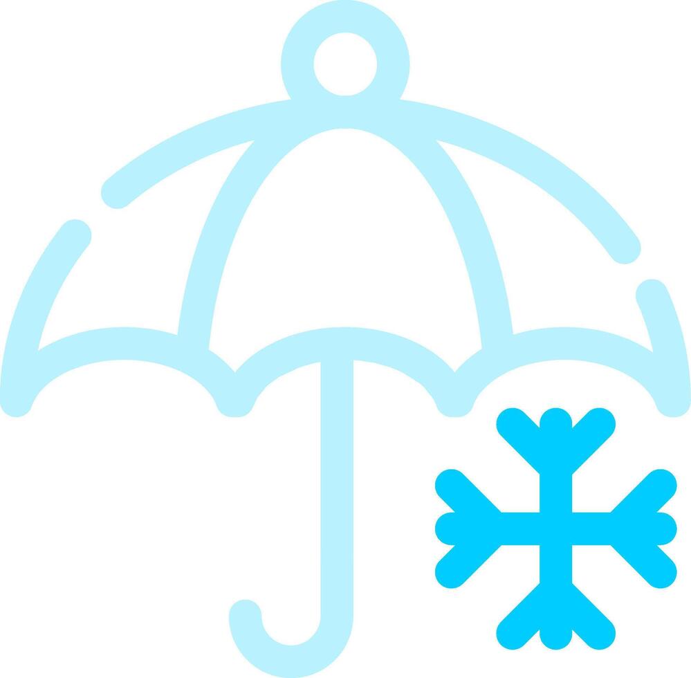 conception d'icône créative parapluie vecteur