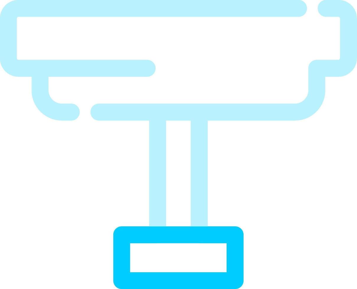 conception d'icône créative de table vecteur