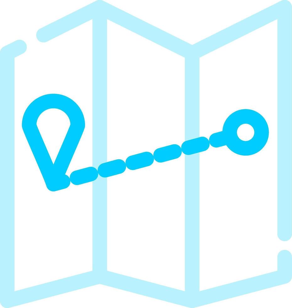 conception d'icônes créatives de carte vecteur