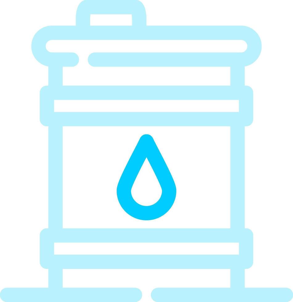 conception d'icône créative de baril de pétrole vecteur