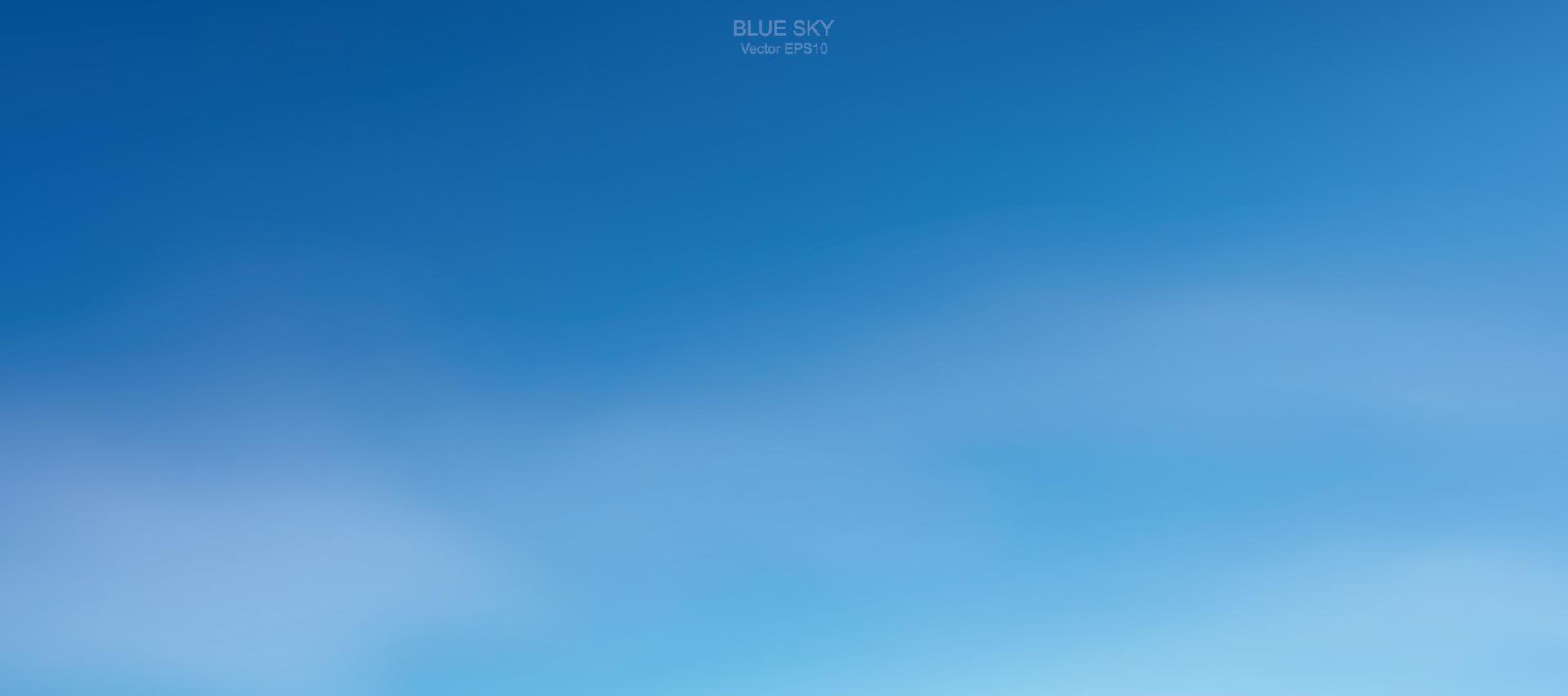 fond de ciel bleu avec des nuages blancs. ciel abstrait pour fond naturel. illustration vectorielle. vecteur