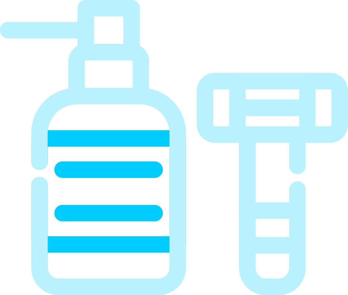 conception d'icônes créatives de rasage vecteur
