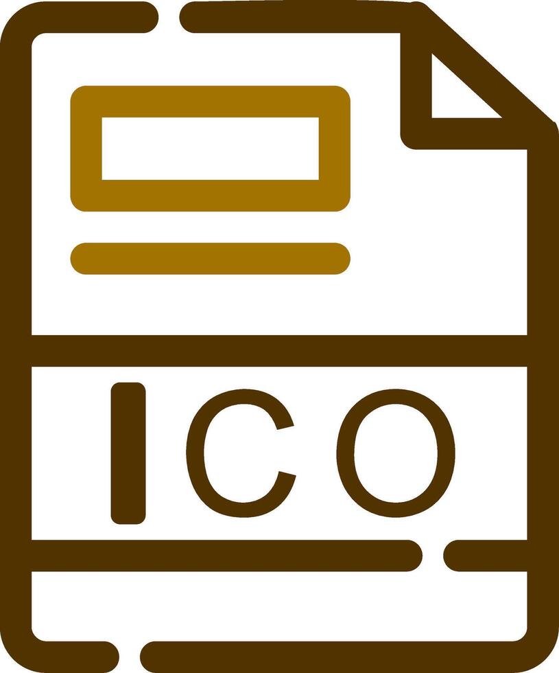 ico Créatif icône conception vecteur