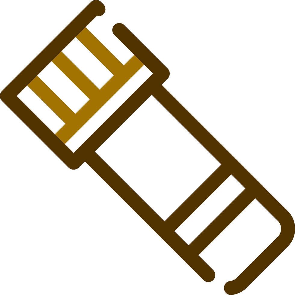 du sang tube Créatif icône conception vecteur