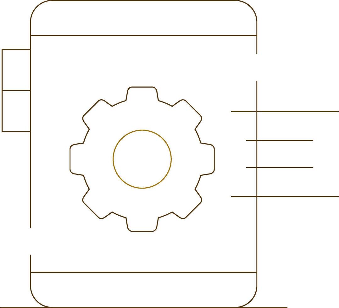 mobile La technologie Créatif icône conception vecteur