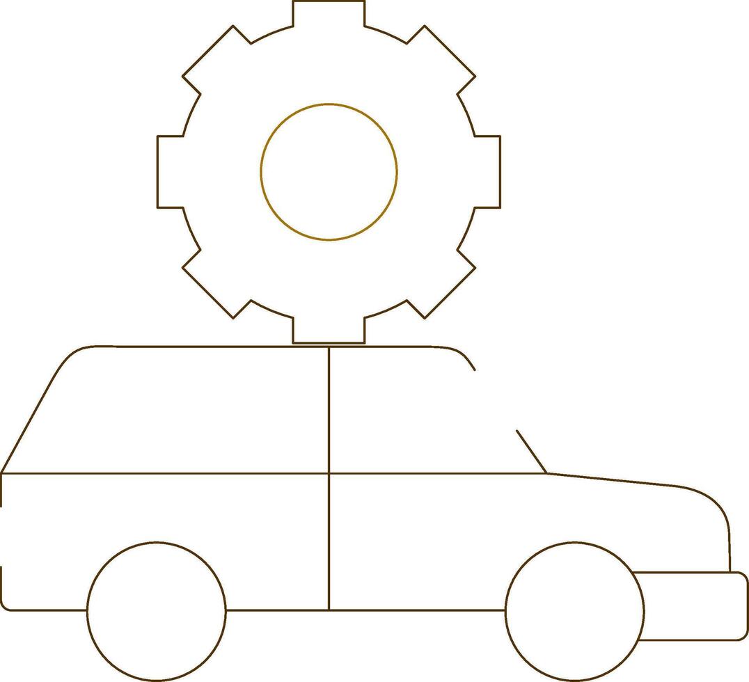 réparation un service Créatif icône conception vecteur