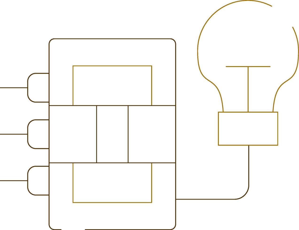 circuit Créatif icône conception vecteur