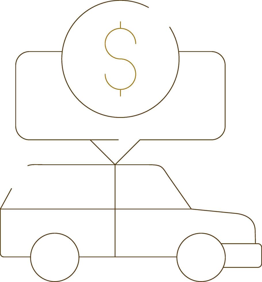 tarif Créatif icône conception vecteur