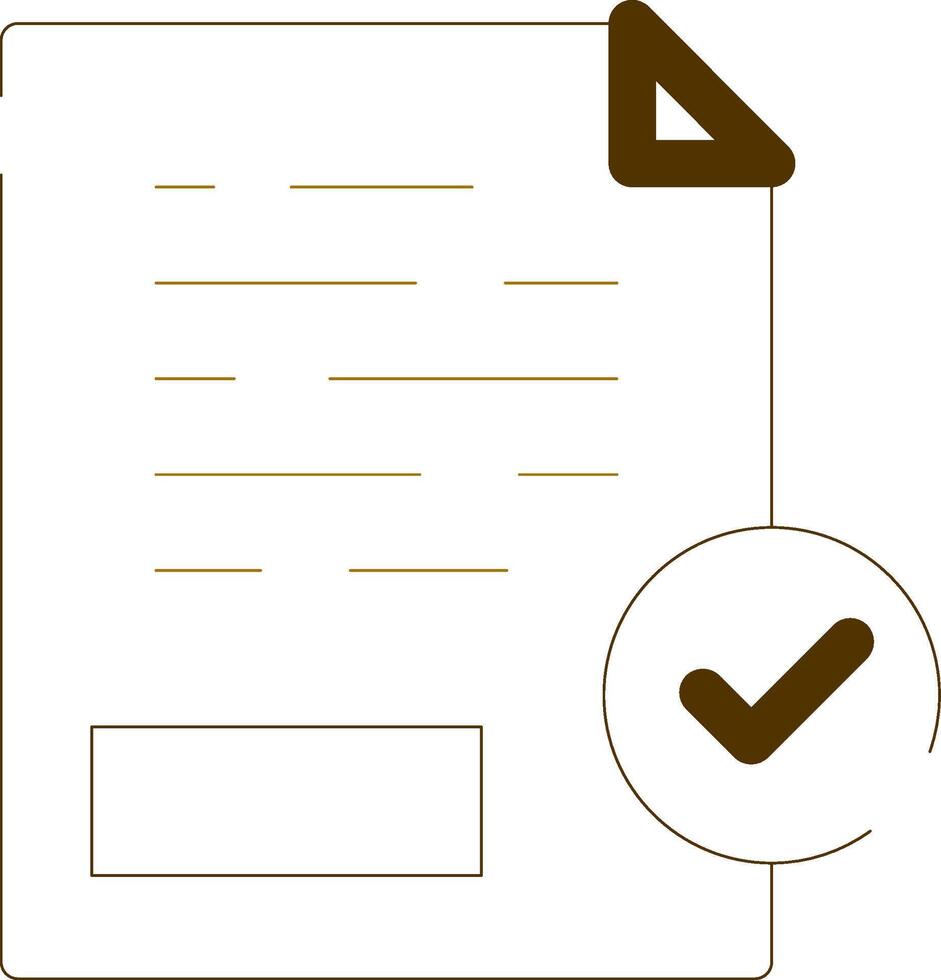 conception d'icône créative d'acceptation vecteur