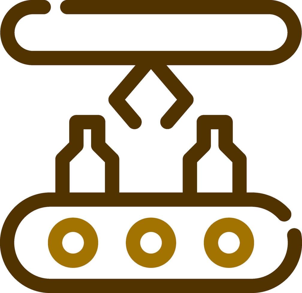 conception d'icône créative de bande transporteuse vecteur