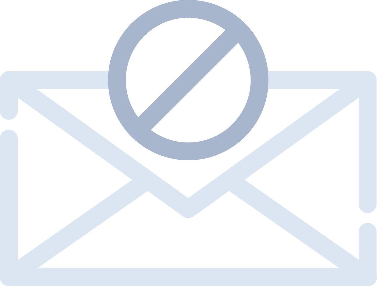 conception d'icône créative de bloc d'email vecteur