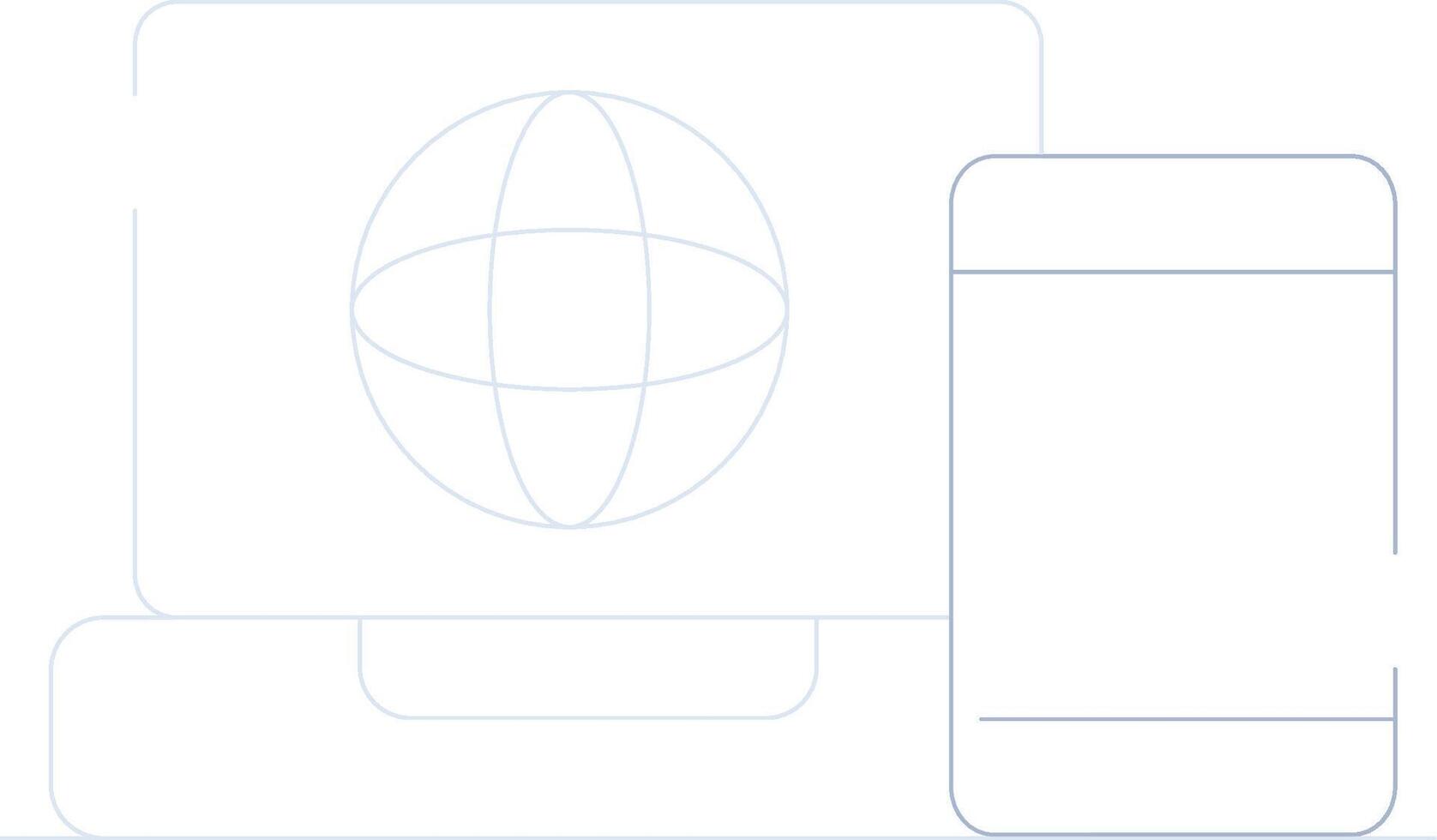 multi Plate-forme Créatif icône conception vecteur