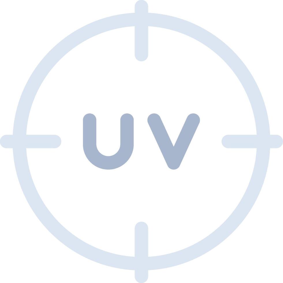 conception d'icône créative uv vecteur