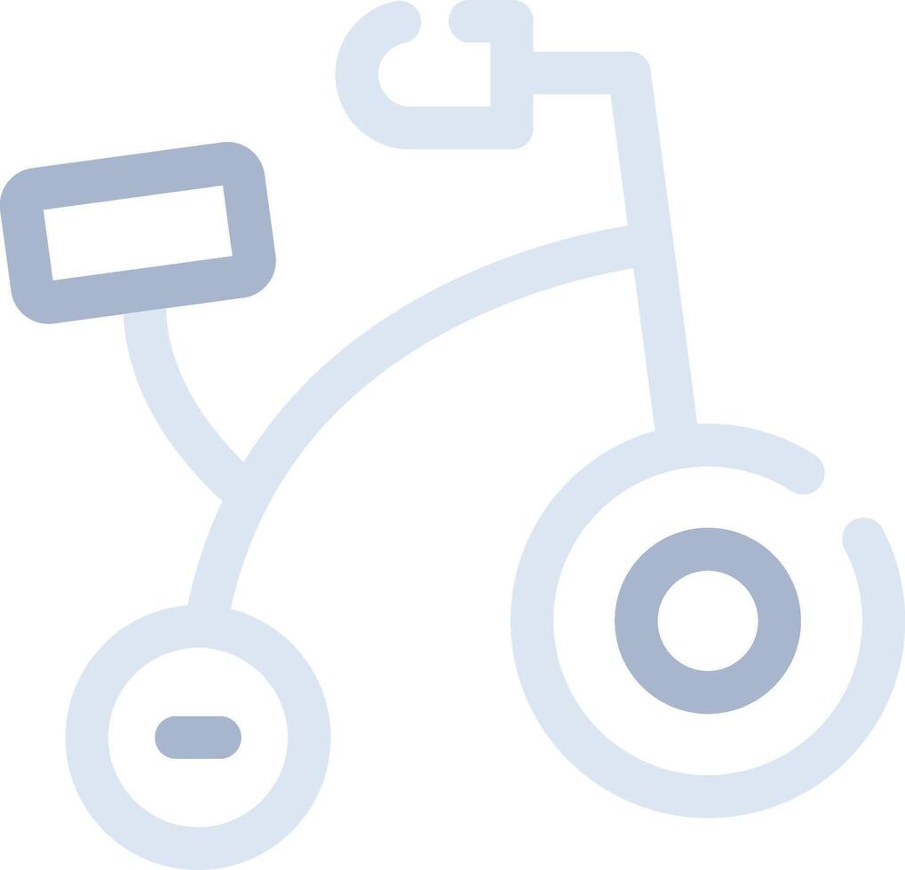 bicyclette jouet Créatif icône conception vecteur