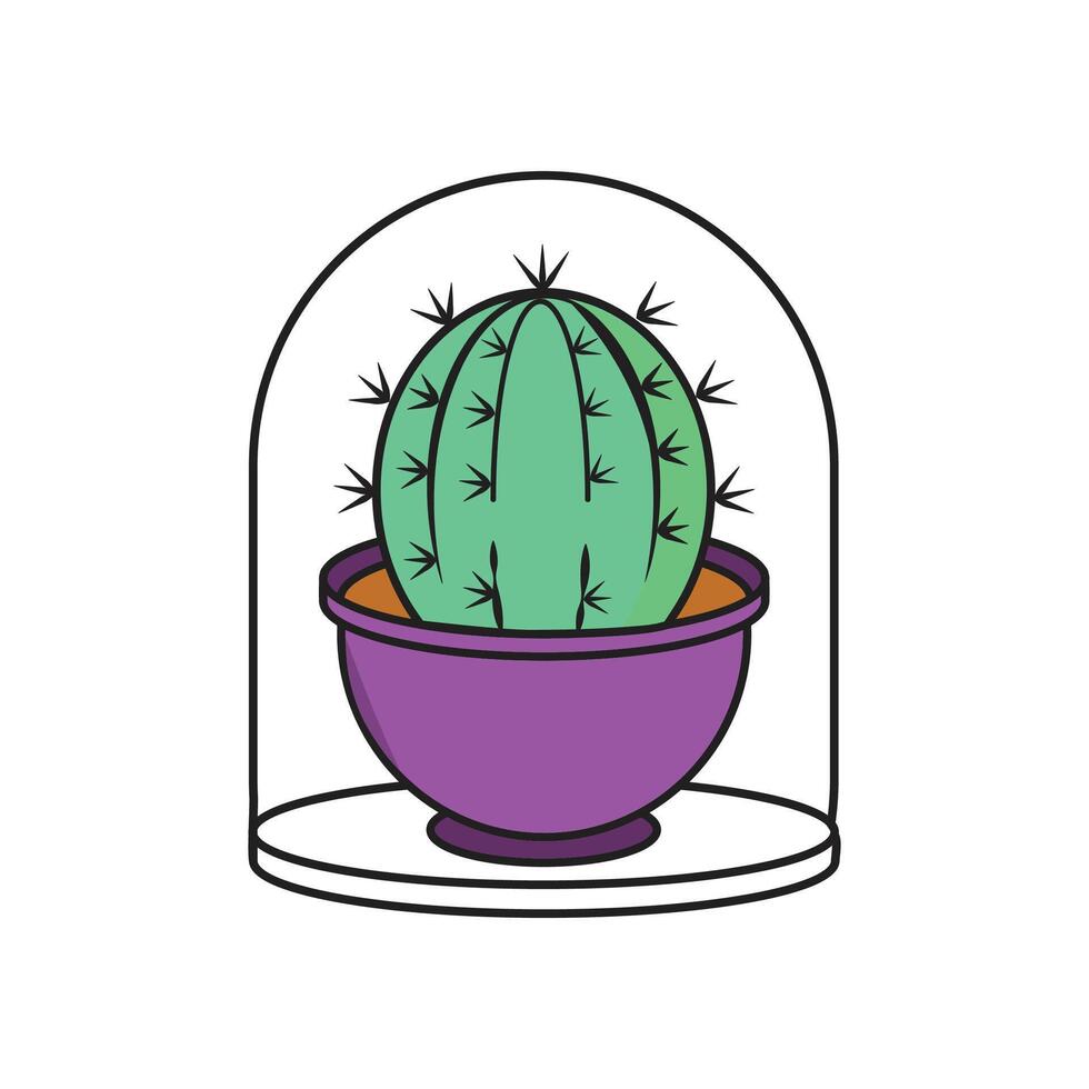 conception de vecteur de cactus