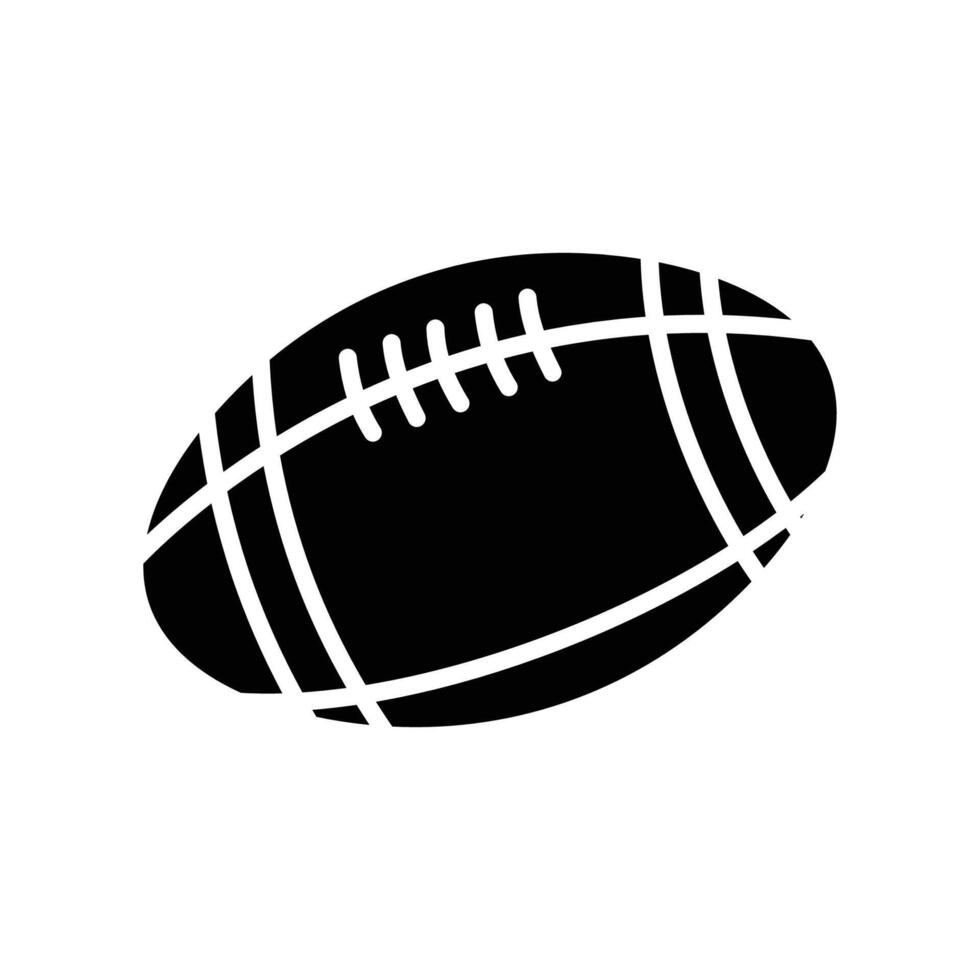 américain Football icône vecteur conception modèle dans blanc Contexte