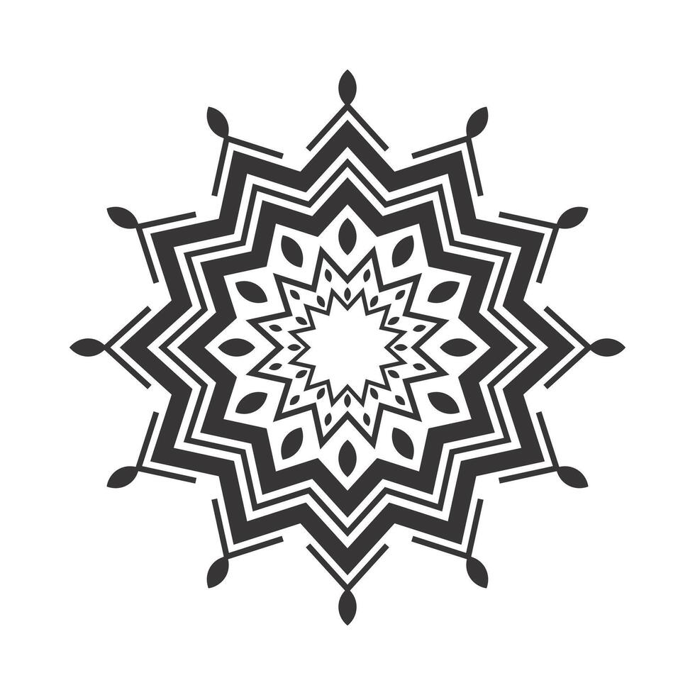 fond de mandala de luxe avec motif arabesque vecteur