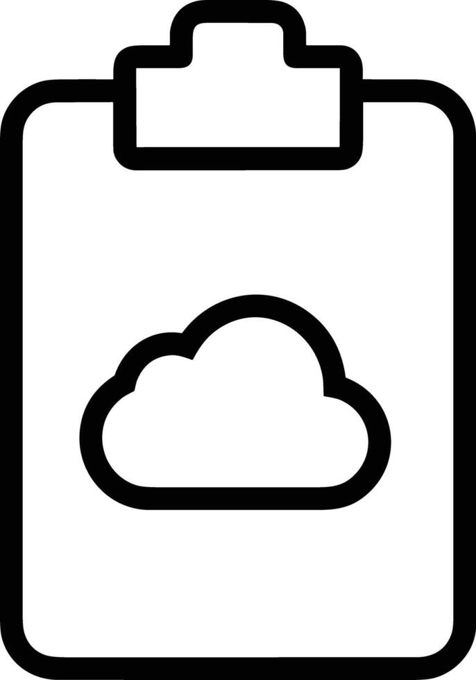 nuage icône symbole vecteur image