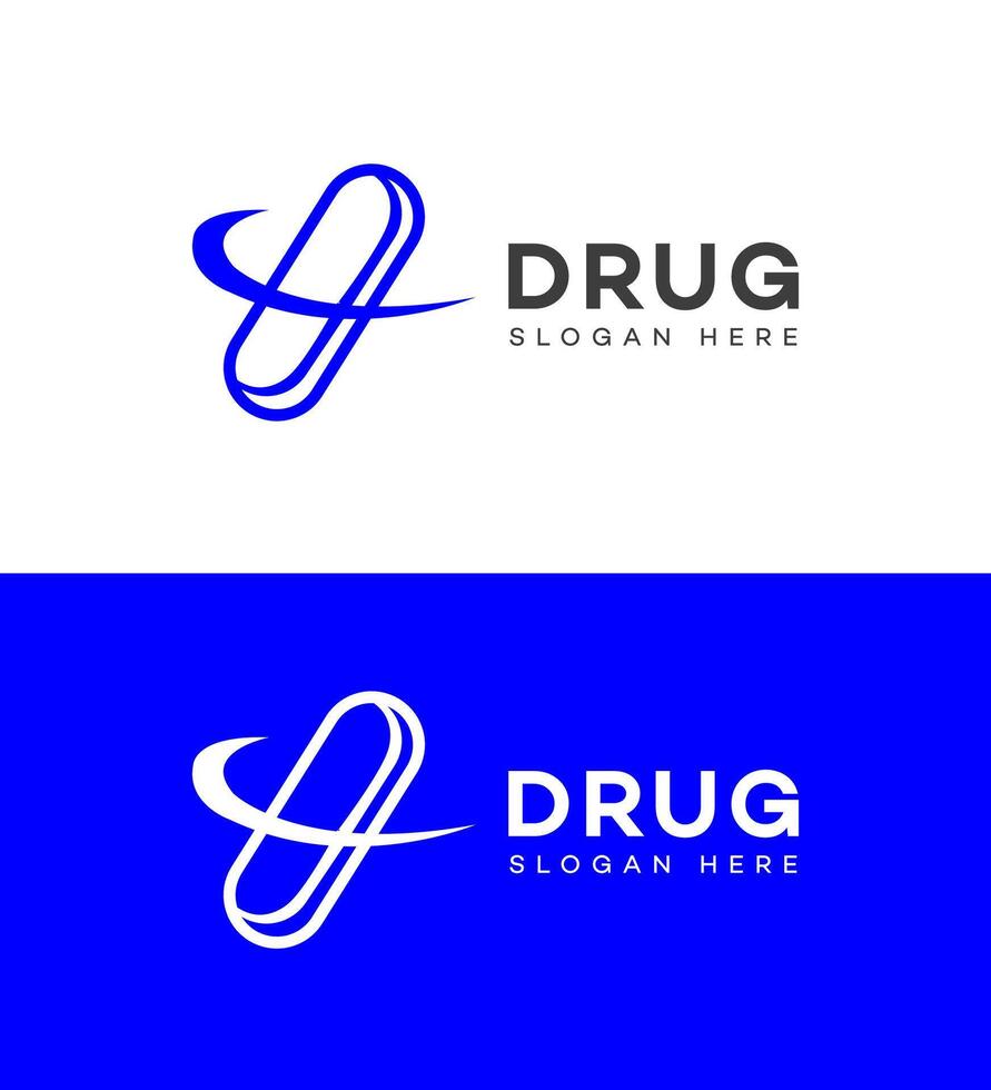 drogue logo icône marque identité signe symbole modèle vecteur