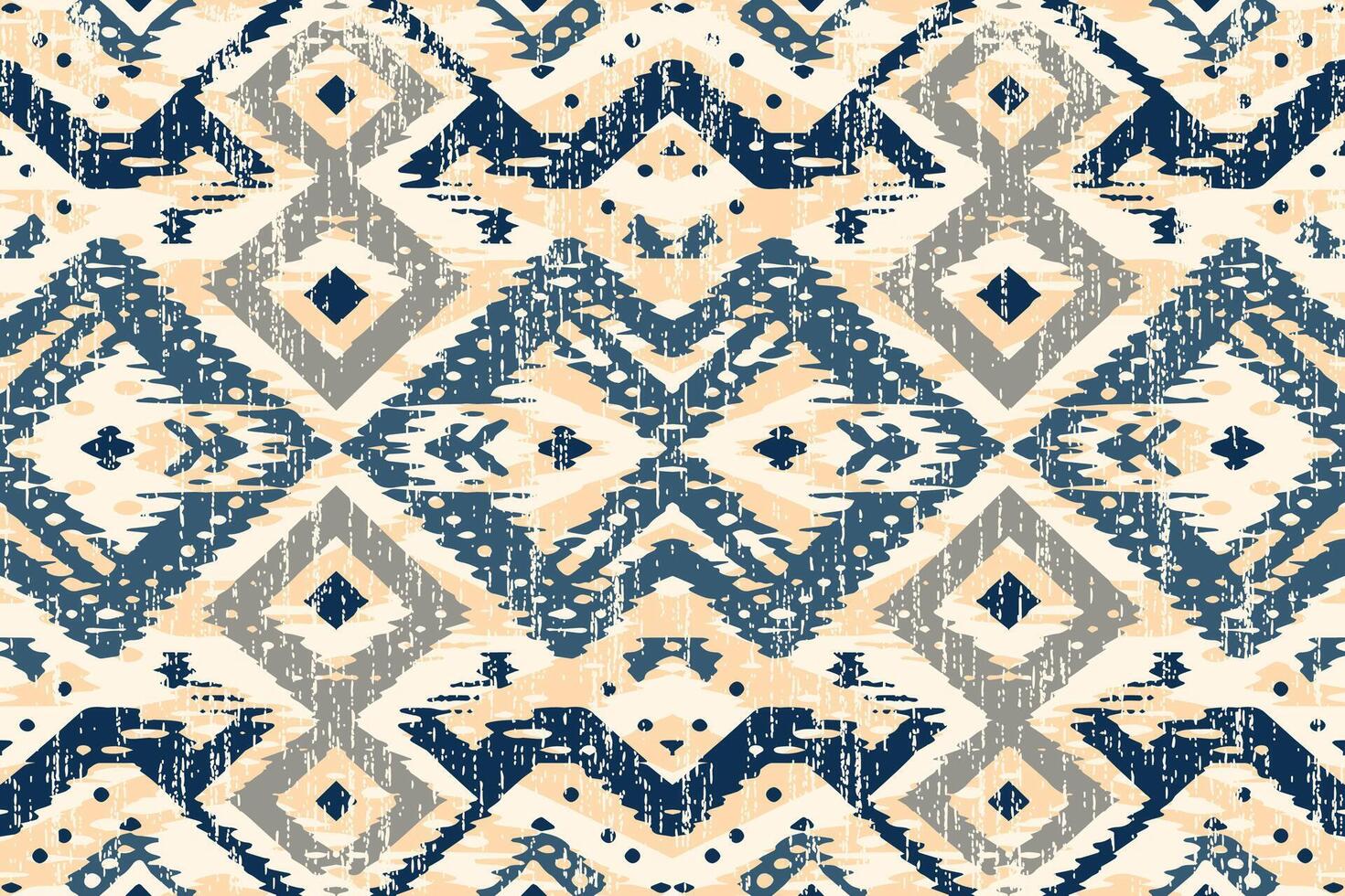 navajo tribal vecteur sans couture modèle. originaire de américain ornement. ethnique Sud occidental décor style. boho géométrique ornement. vecteur sans couture modèle. mexicain couverture, tapis. tissé tapis illustration