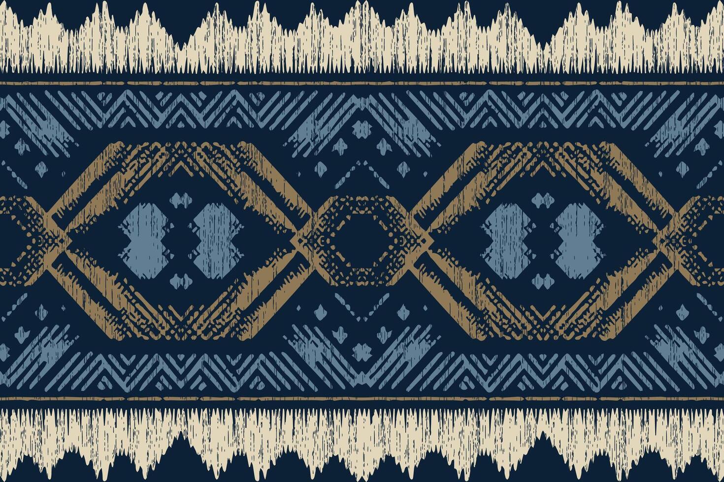 navajo tribal vecteur sans couture modèle. originaire de américain ornement. ethnique Sud occidental décor style. boho géométrique ornement. vecteur sans couture modèle. mexicain couverture, tapis. tissé tapis illustration