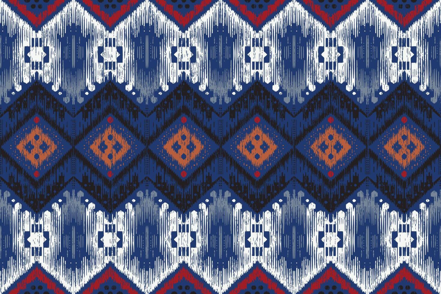 navajo tribal vecteur sans couture modèle. originaire de américain ornement. ethnique Sud occidental décor style. boho géométrique ornement. vecteur sans couture modèle. mexicain couverture, tapis. tissé tapis illustration