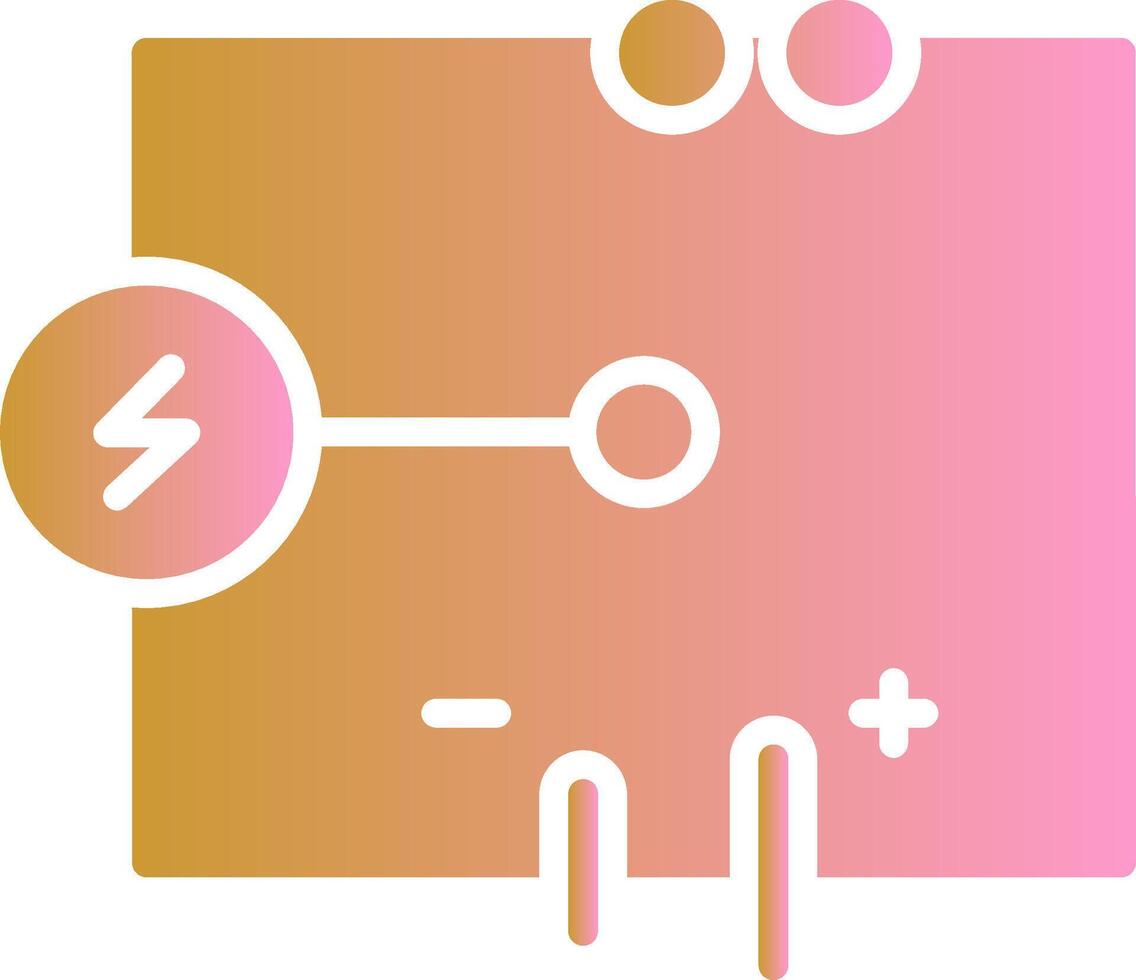 icône de vecteur de circuit électrique
