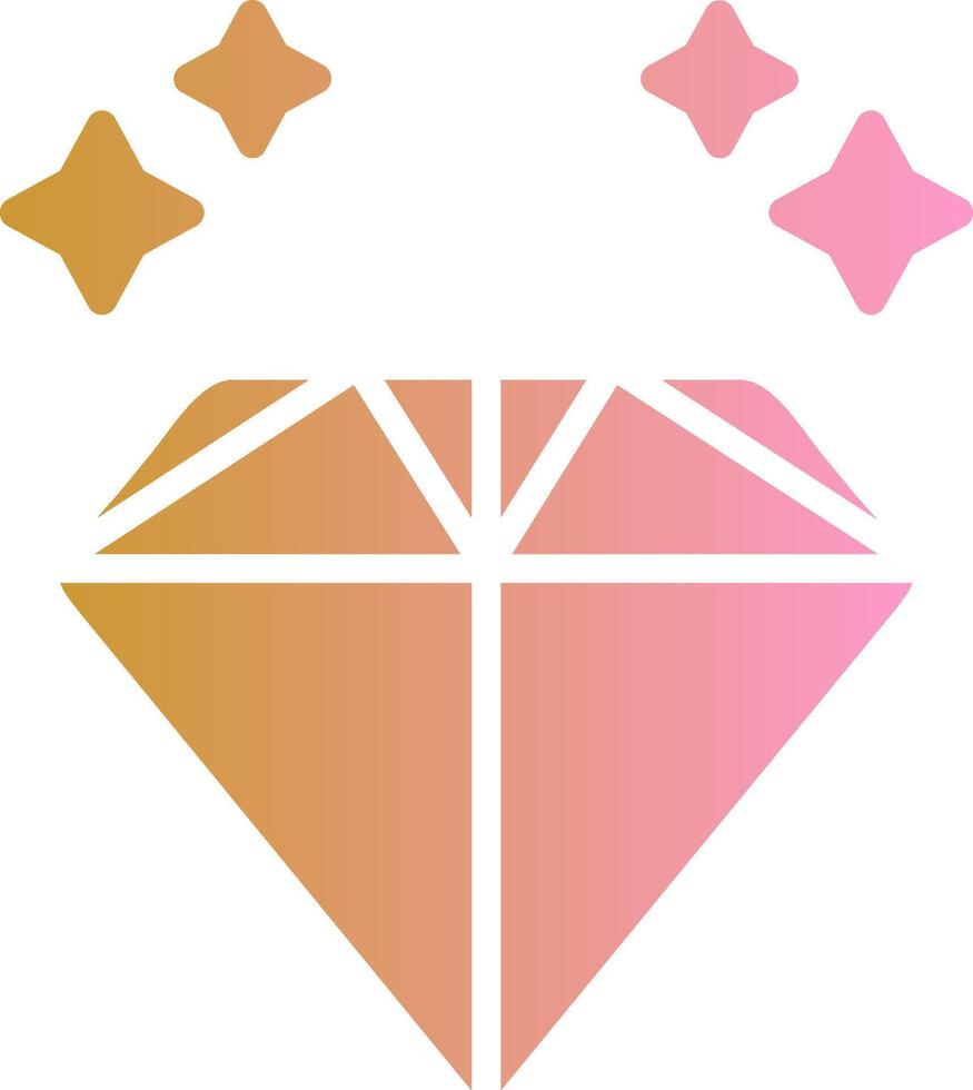 icône de vecteur de diamant