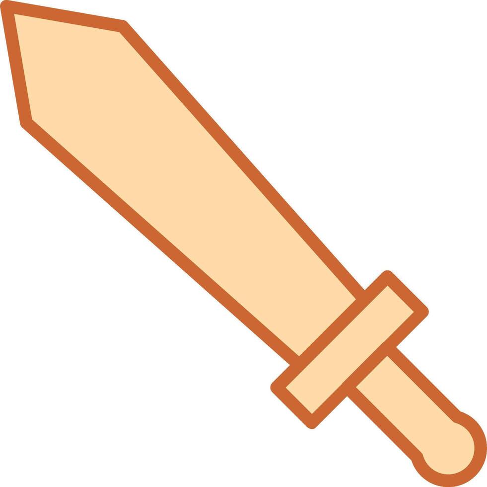 icône de vecteur d'épées