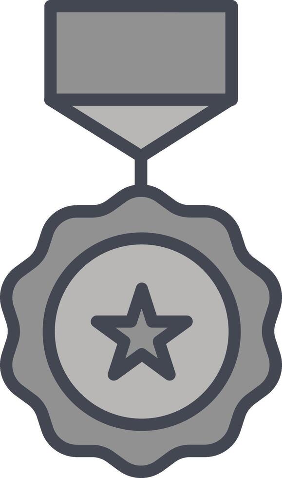 icône de vecteur de médaille