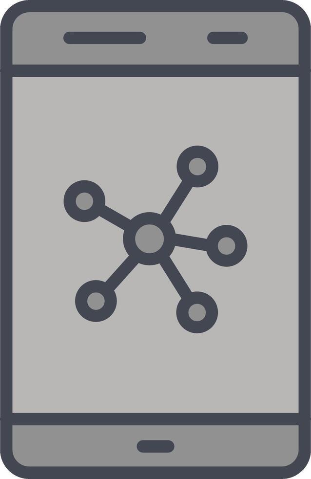 icône de vecteur d'activité réseau
