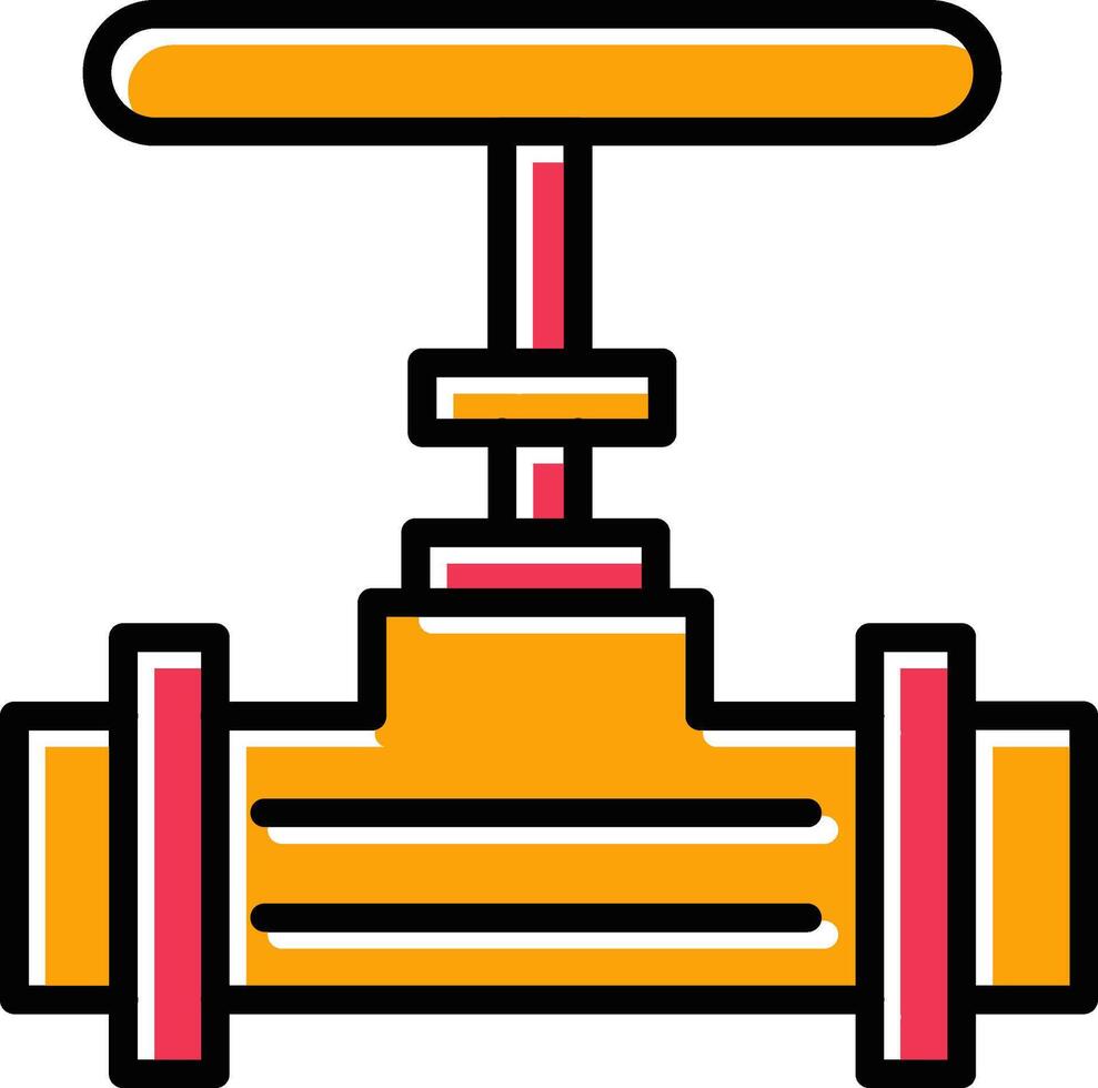 icône de vecteur de soupape