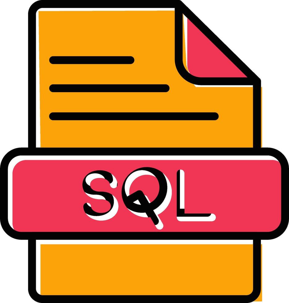 icône de vecteur sql