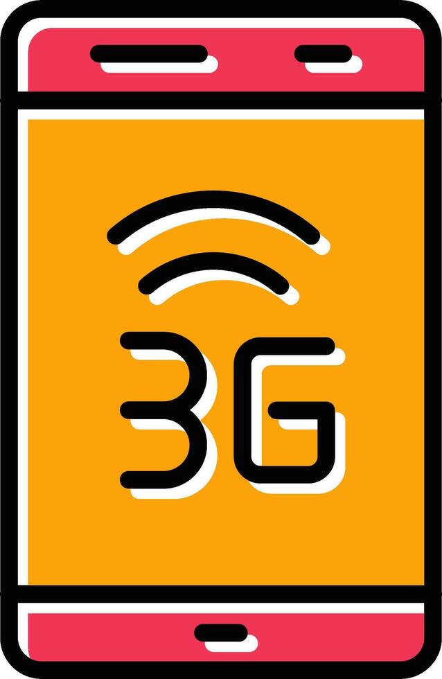 icône de vecteur 3g