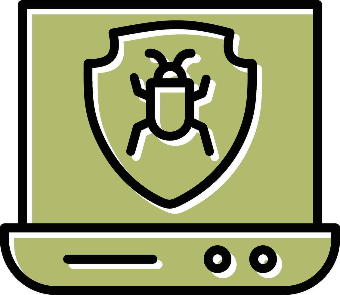 icône de vecteur antivirus