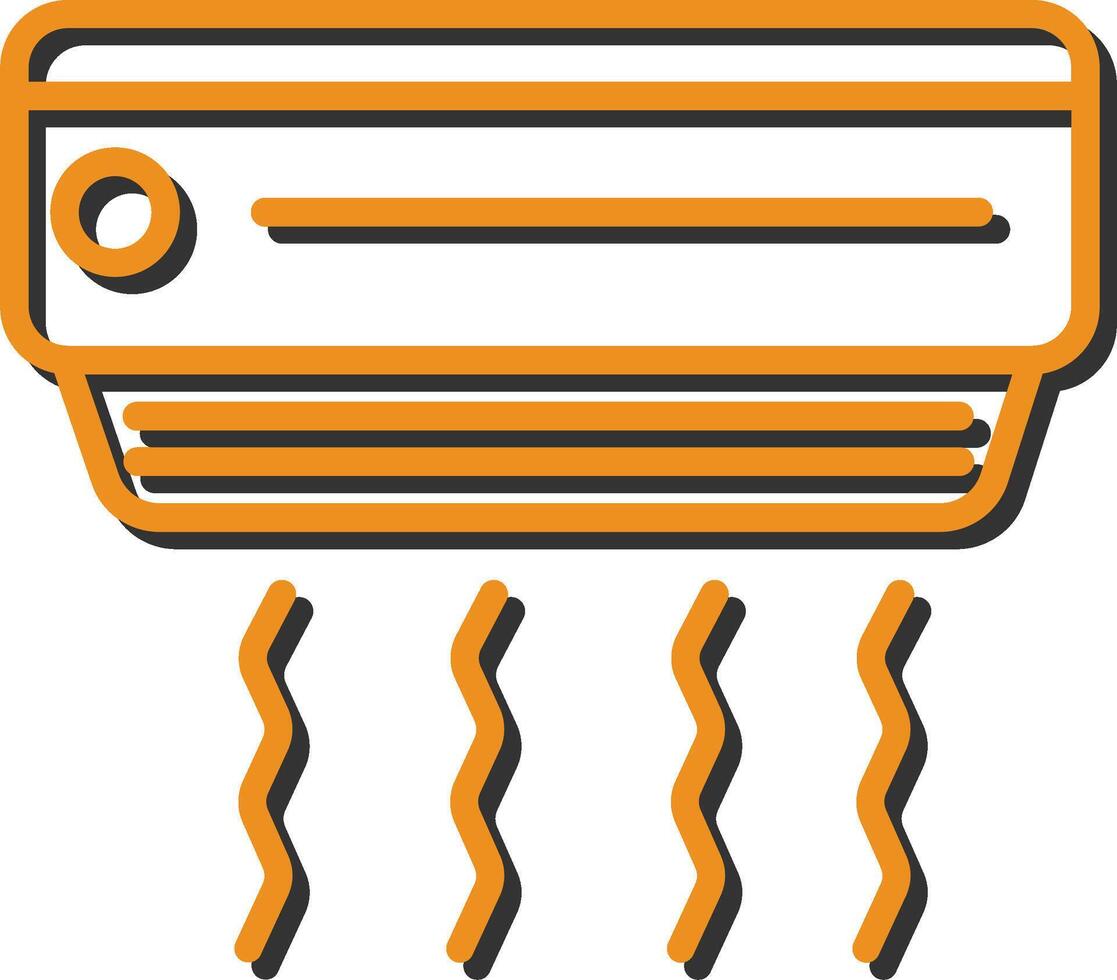 icône de vecteur de climatiseur