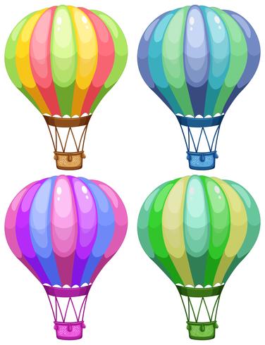 des ballons vecteur