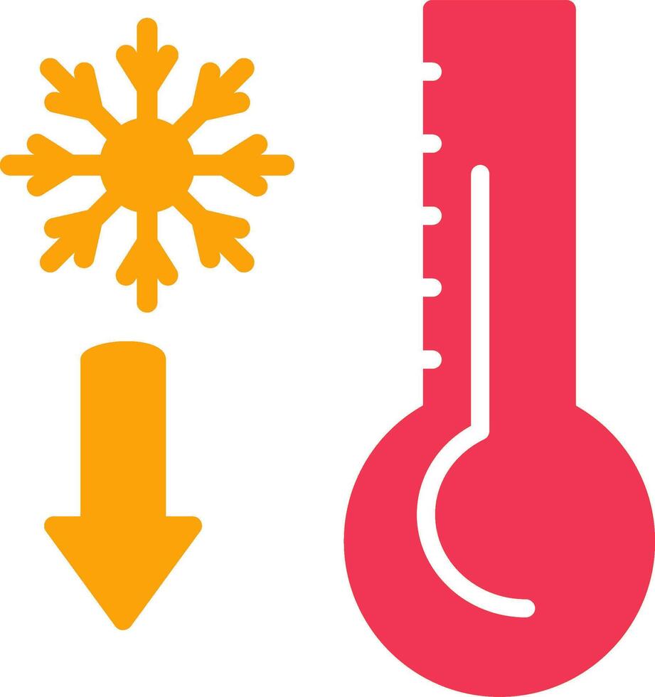 icône de vecteur de thermomètre