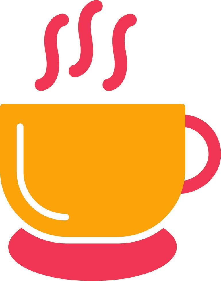 icône de vecteur de café chaud