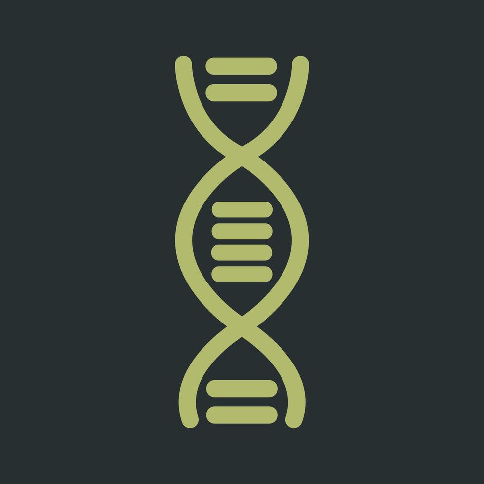 icône de vecteur de structure adn