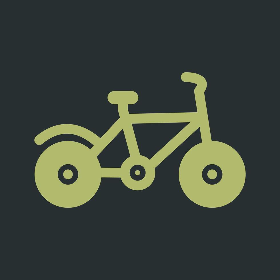 vélo ii vecteur icône