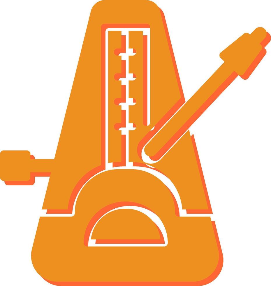 icône de vecteur de métronome