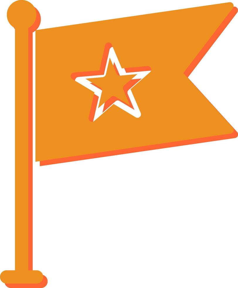 icône de vecteur de drapeaux