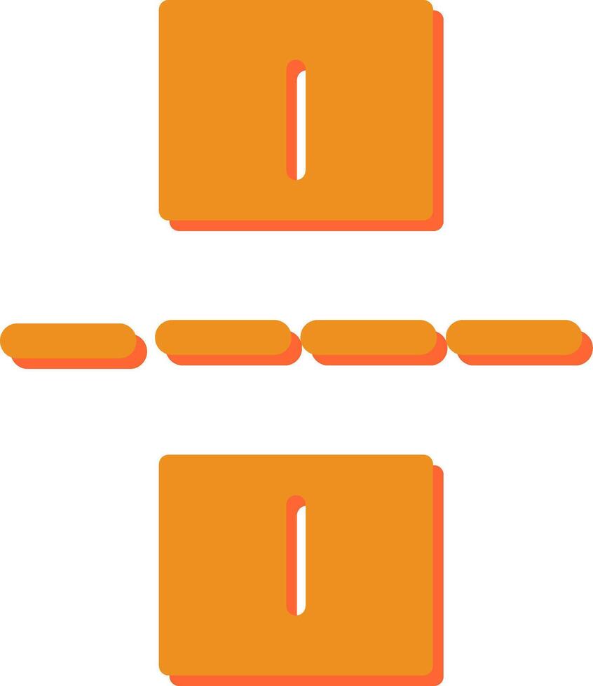 icône de vecteur de route liée