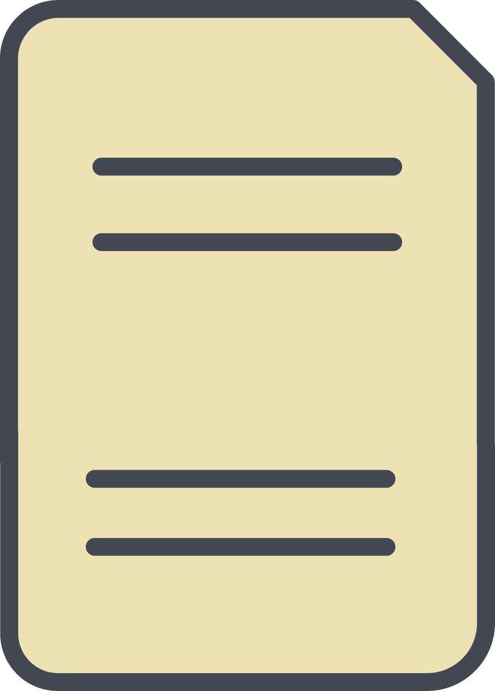 Divisé document vecteur icône