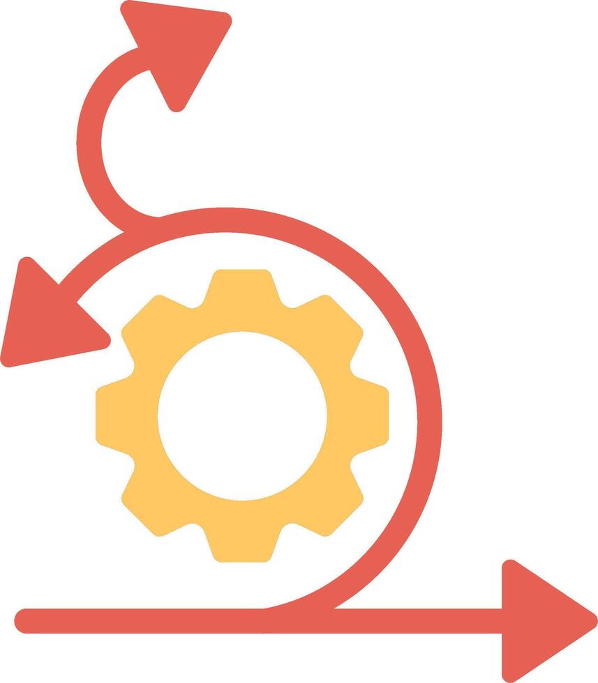 icône de vecteur agile