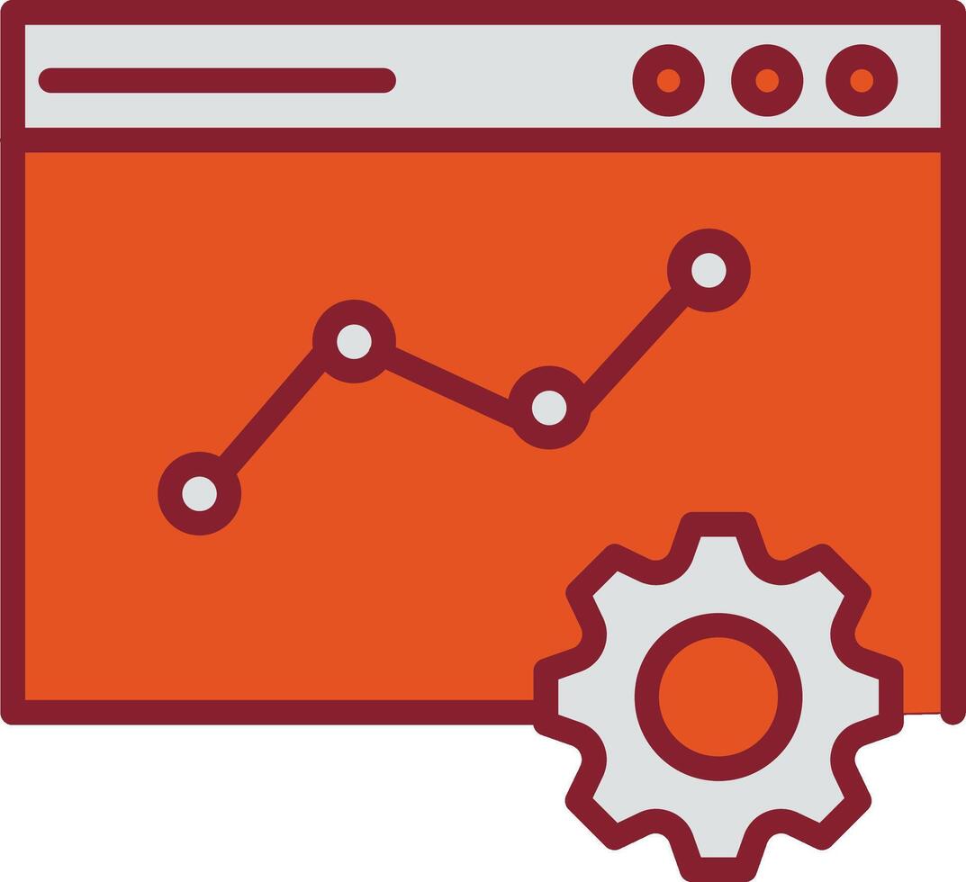 icône de vecteur d'optimisation web